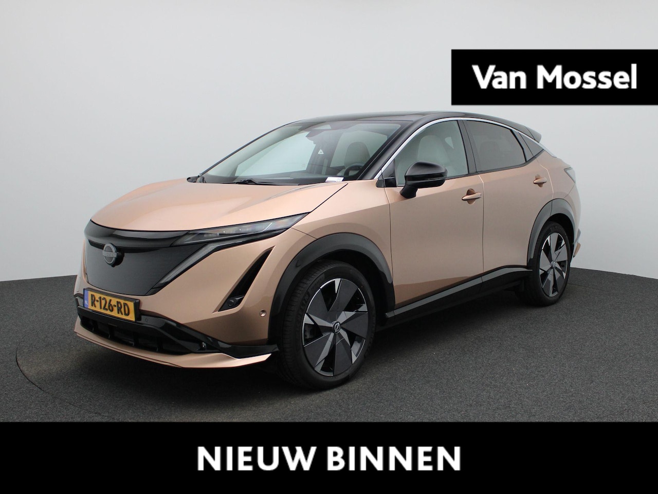 Nissan Ariya - Evolve 91 kWh 242PK | Schuif-/Kanteldak | BOSE Audio | Head-Up Display | 20'' Inch Velgen - AutoWereld.nl