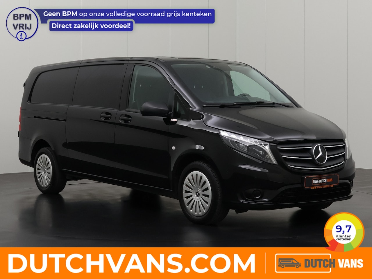 Mercedes-Benz Vito - 119CDI Automaat XLang Exclusive | Leder | Led | Navigatie | Camera | Airco | Cruise | Beti - AutoWereld.nl