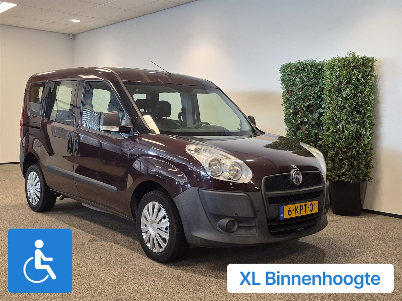 Fiat Doblò - Rolstoelauto XXL-Ombouw 160cm 3+1 - AutoWereld.nl