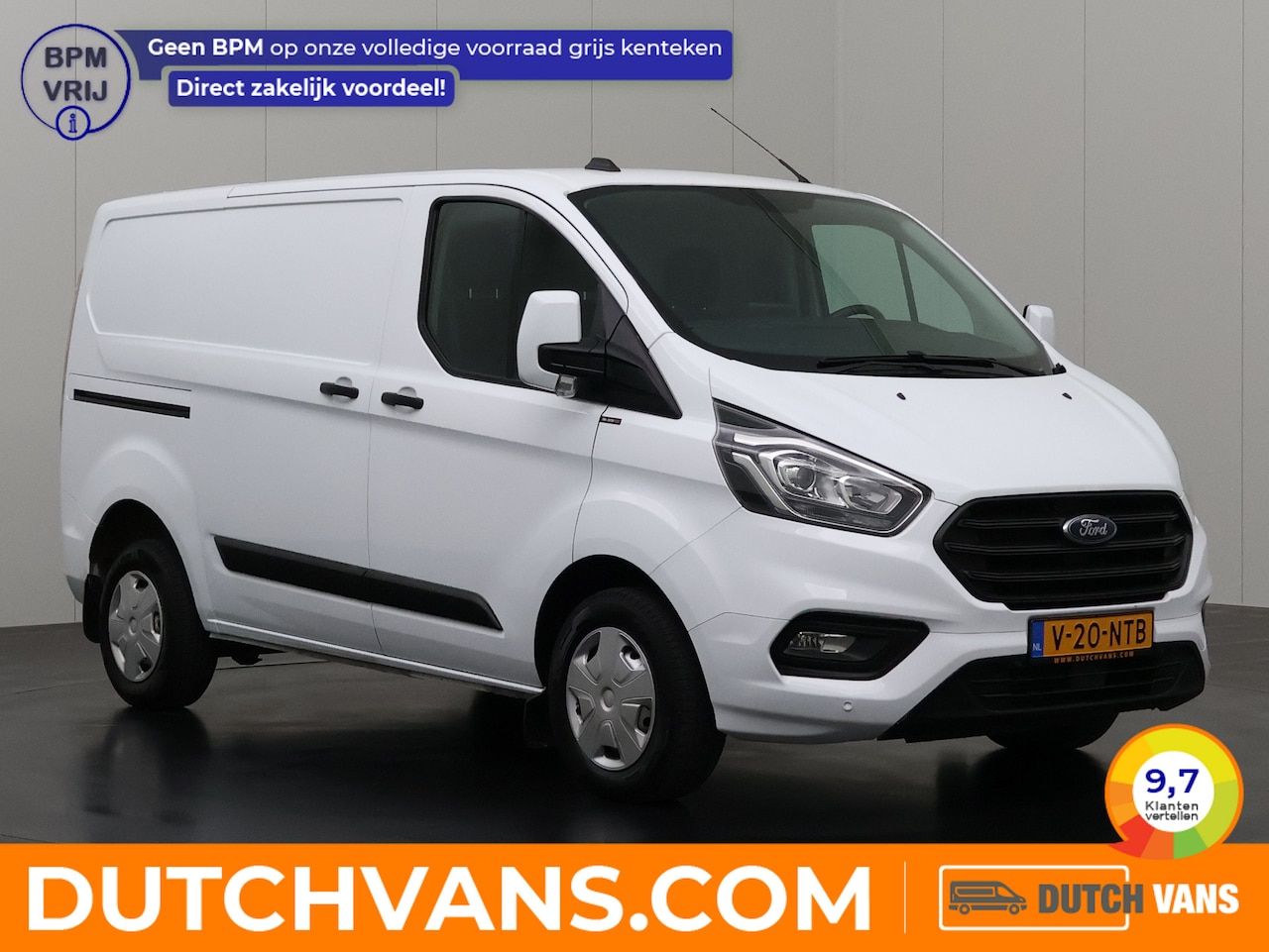 Ford Transit Custom - 2.0TDCi Business | Navigatie | Multimedia | Airco | Cruise | Betimmering - AutoWereld.nl