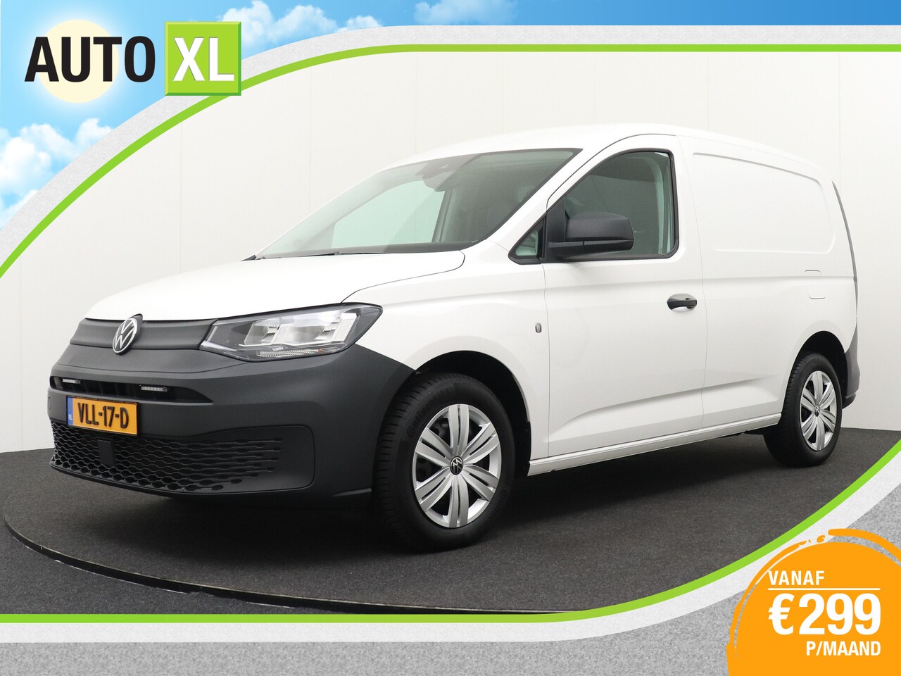 Volkswagen Caddy Cargo - 1.5 115 PK Aut. TSI Business+ Leder Carplay Trekhaak - AutoWereld.nl