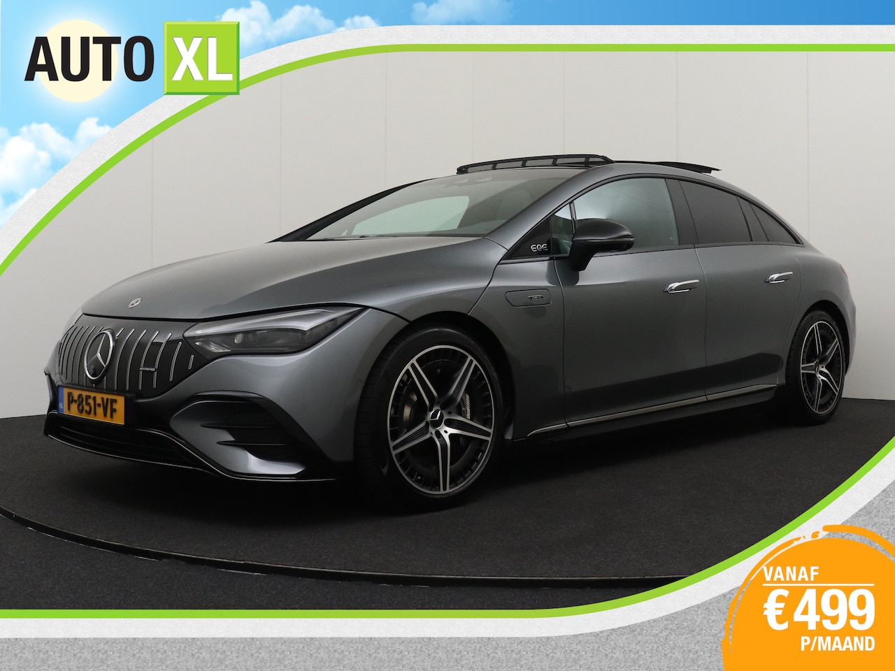 Mercedes-Benz EQE - AMG 43 91 kWh Pano-dak Hyper-Scherm Full Option! - AutoWereld.nl