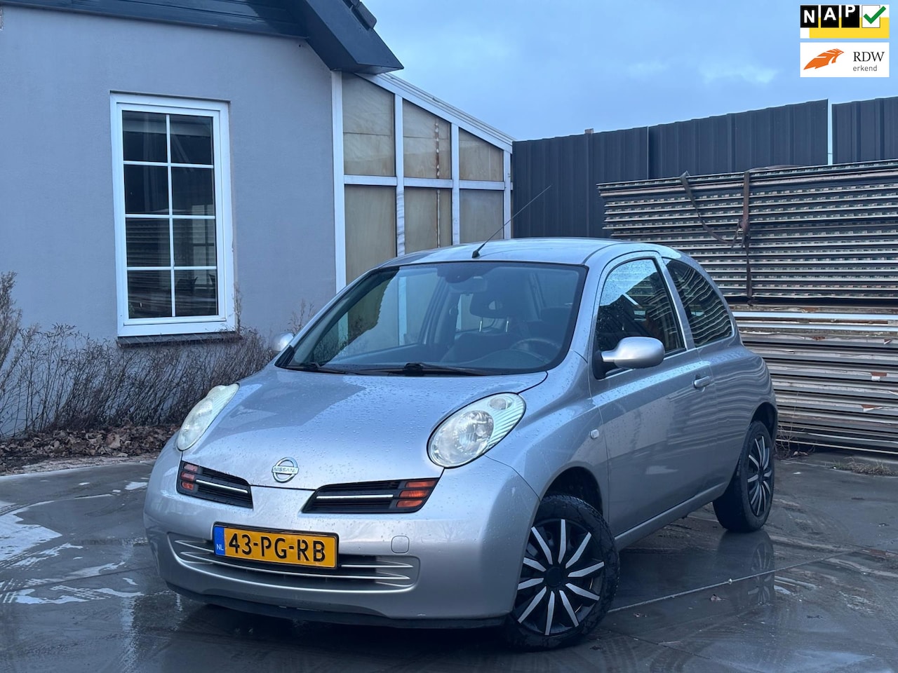 Nissan Micra - 1.4 Tekna | Nieuwe APK | Airco | El. Ramen | NAP | Onderhoudshistorie | Rijdt en schakelt - AutoWereld.nl