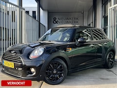 MINI Cooper - 1.5 Serious Business | AUTOMAAT | SCHUIF/KANTELDAK | LEDER | NAVI | PDC V+A | STOELVERWARM