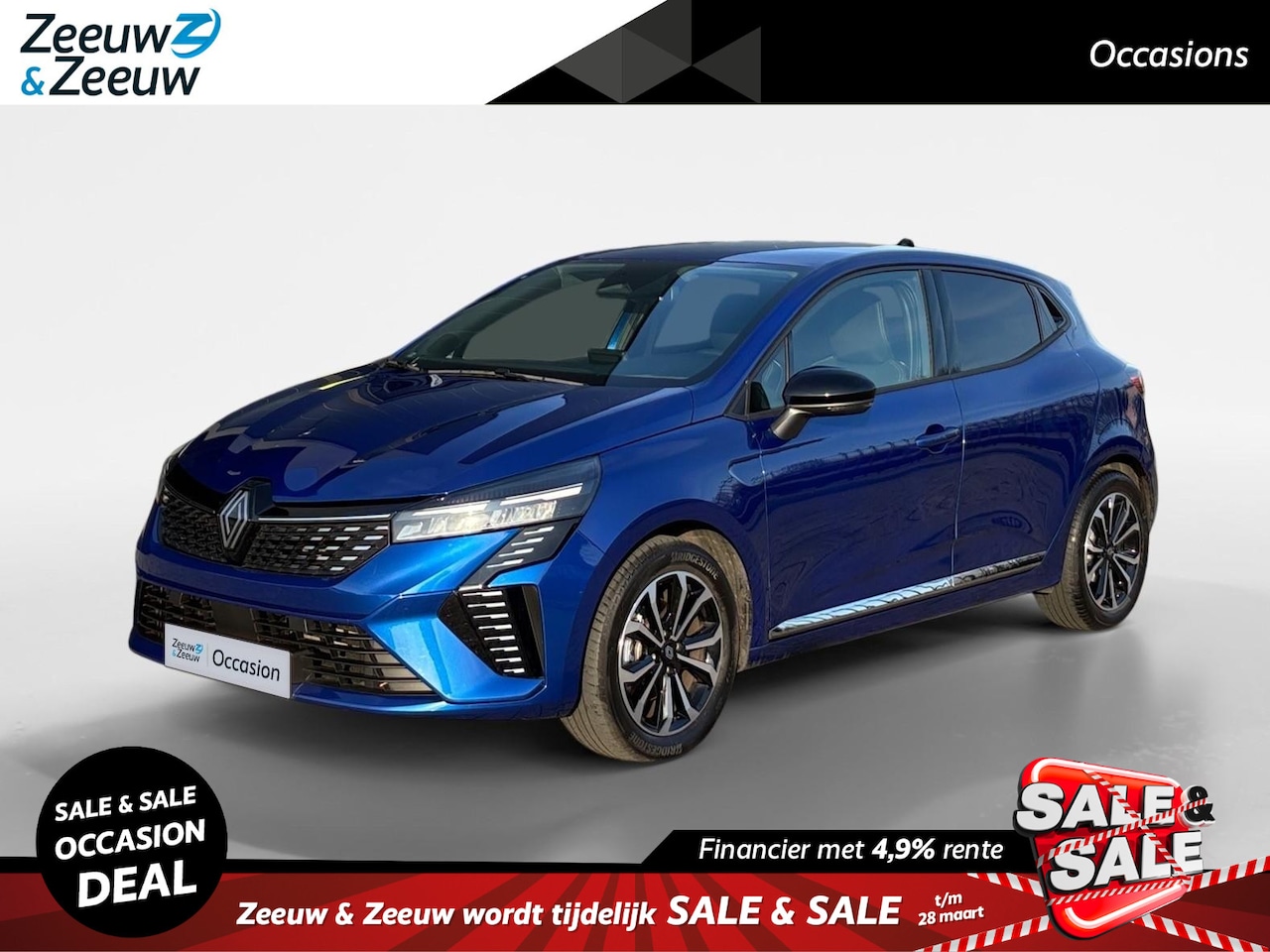Renault Clio - 145PK E-Tech Full Hybrid Techno Automaat | Digital Cockpit | 9,3" Navi | Climate Control | - AutoWereld.nl