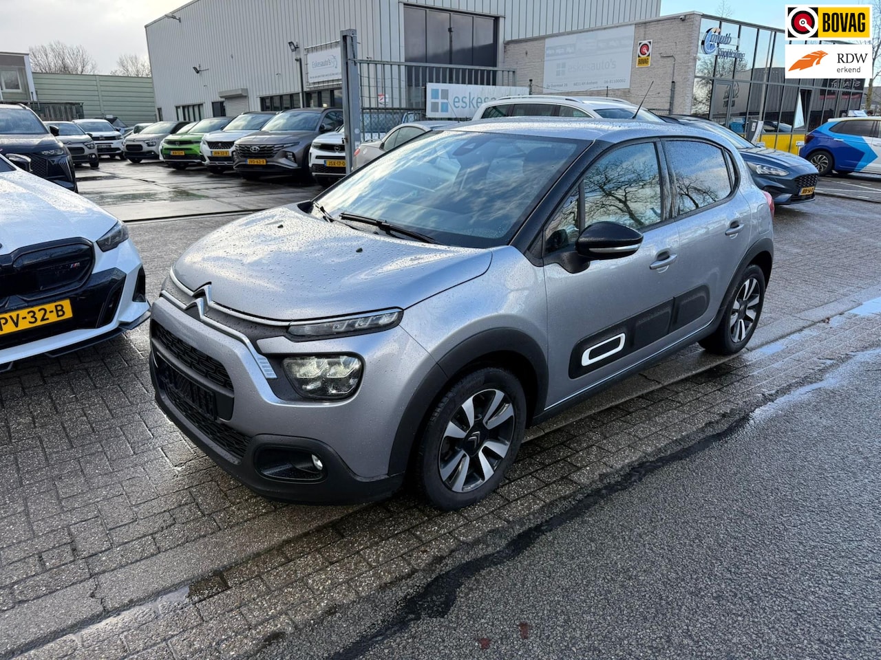 Citroën C3 - 1.2 PureTech Feel Facelift, Navi, 12 Mnd Garantie - AutoWereld.nl