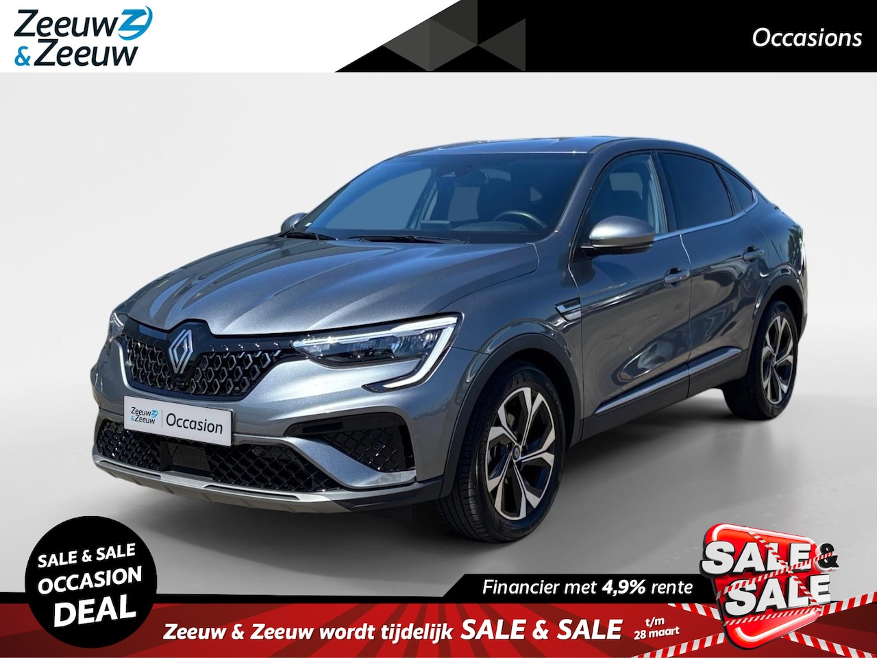 Renault Arkana - 145PK E-Tech full hybrid Techno Automaat | GRATIS ACHTERSPOILER | Camera | Apple CarPlay/A - AutoWereld.nl