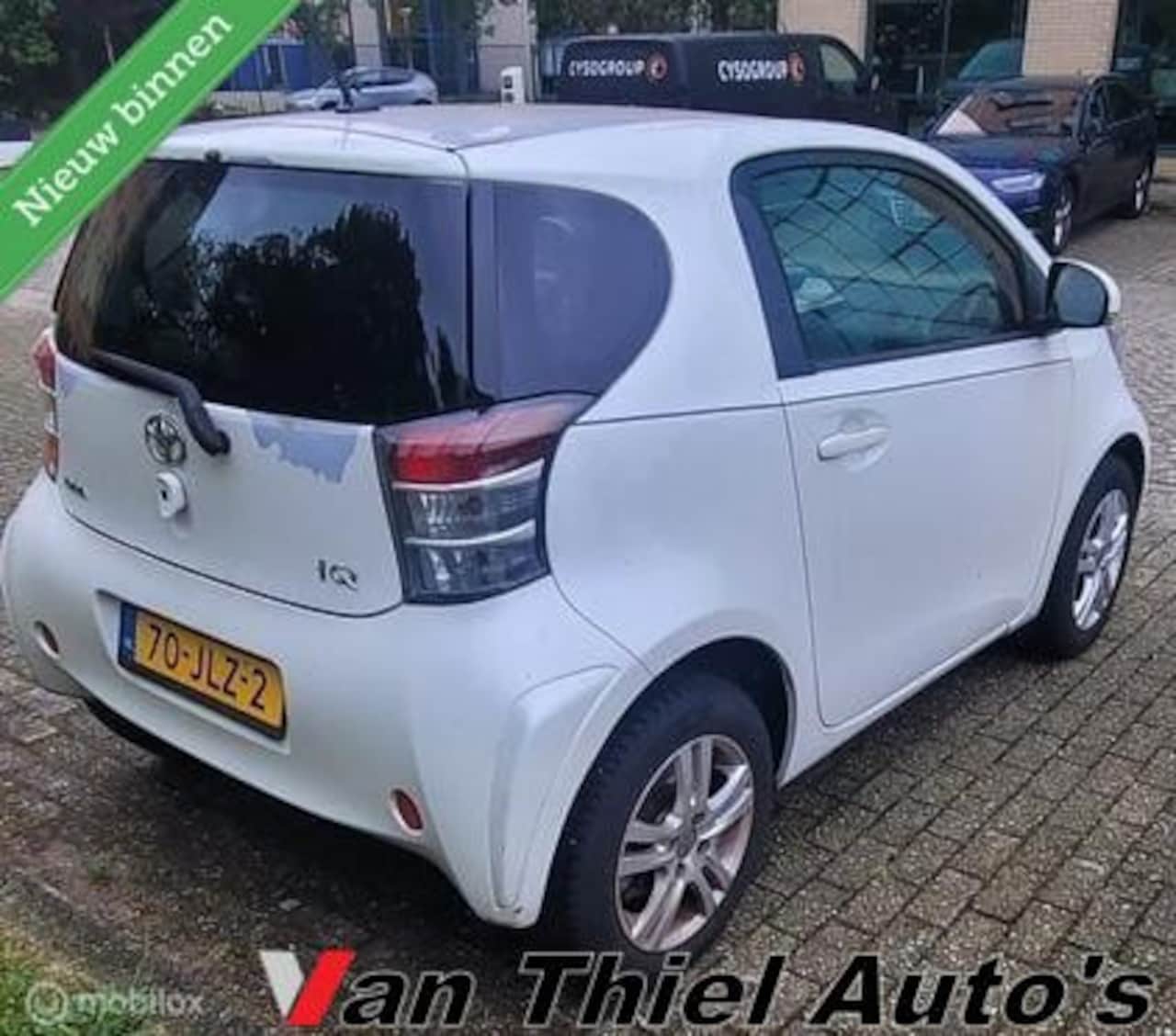 Toyota iQ - 1.0 VVTi Comfort airco lage km stand NAP - AutoWereld.nl