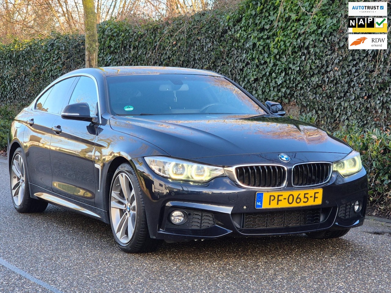 BMW 4-serie Gran Coupé - 420i M Sport Nbt Evo Apple CarPlay 6WB Dig. Cluster Carbon schwarz 420i High Executive - AutoWereld.nl