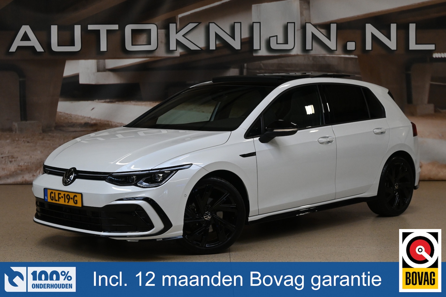 Volkswagen Golf - 1.5 eTSI 150pk R-Line Business | Panoramadak | IQ. Light | Harman Kardon | 100% (Dealer) o - AutoWereld.nl