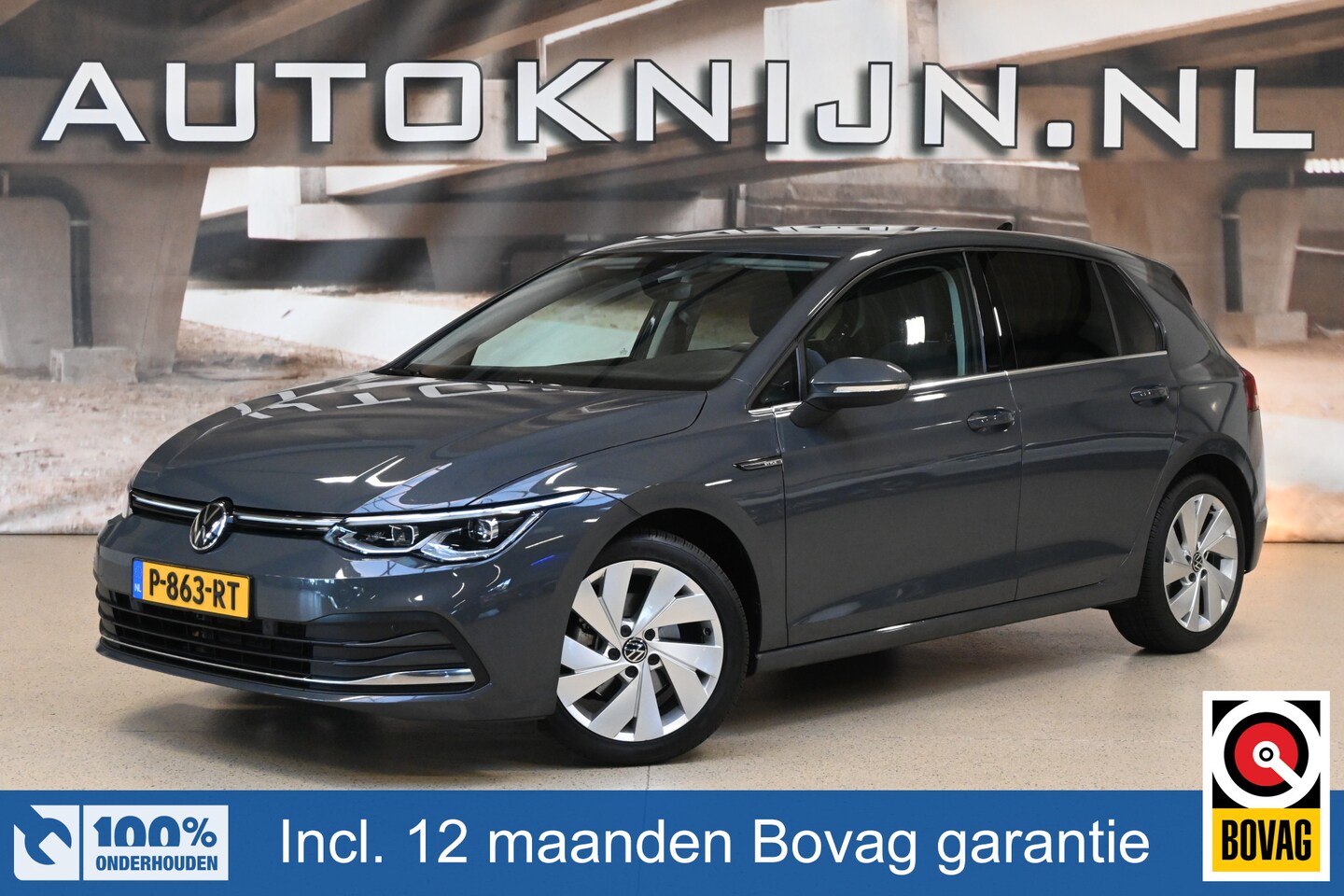 Volkswagen Golf - 1.5 TSI 130pk Style | NL-auto | IQ. Light | Camera | Elek. stoel + memory | 100% (Dealer) - AutoWereld.nl