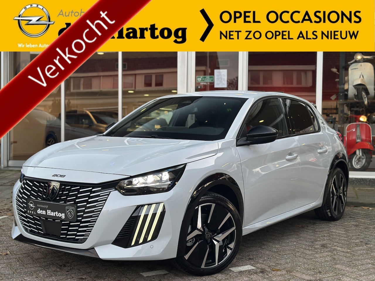 Peugeot 208 - 1.2 Hybrid 110 e-DCS6 GT Adaptieve cruise control/ECC/Camera. - AutoWereld.nl