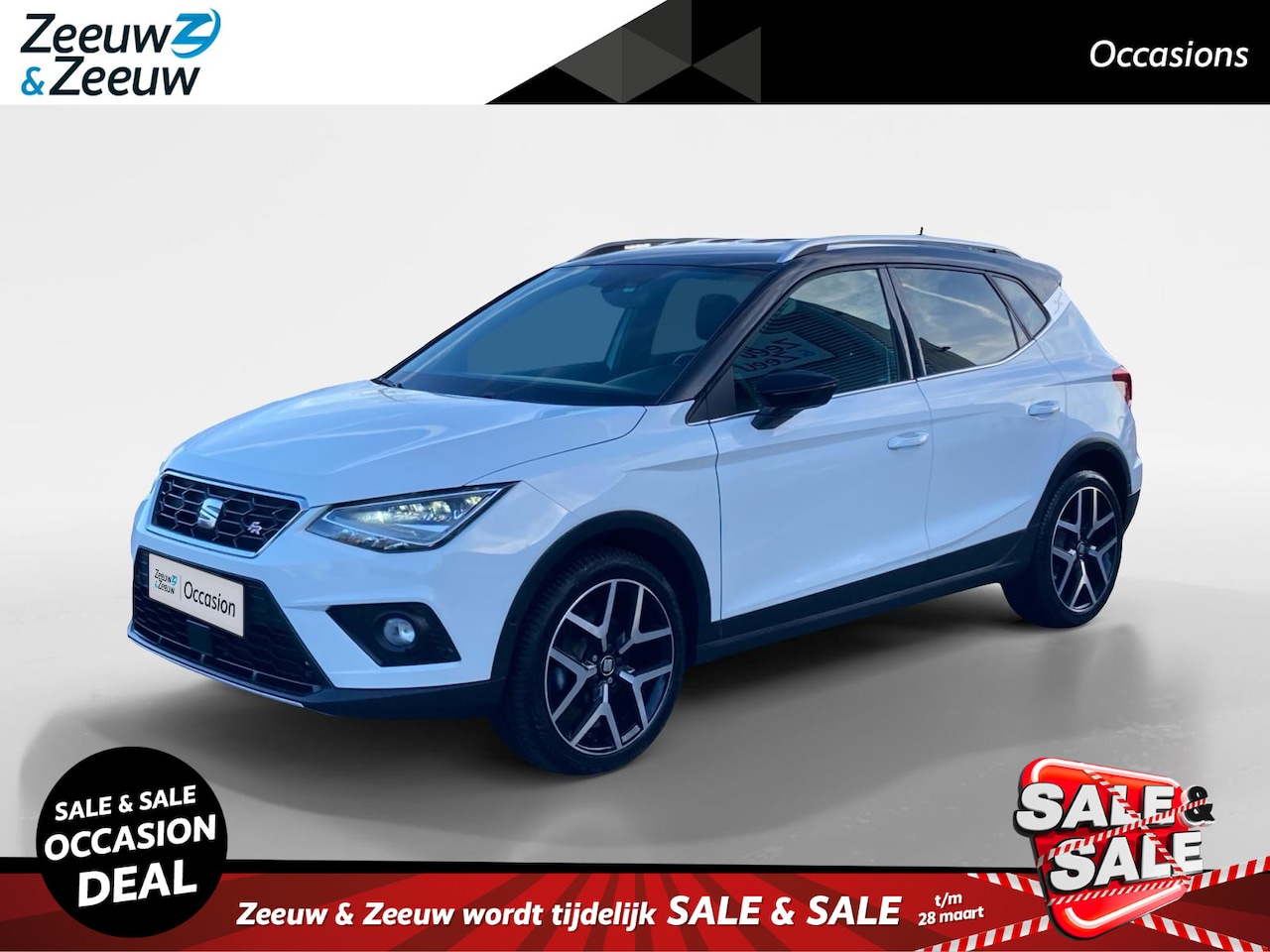 SEAT Arona - 1.0 TSI FR Business Intense | DSG Automaat | Navi | Camera | Digitaal display - AutoWereld.nl