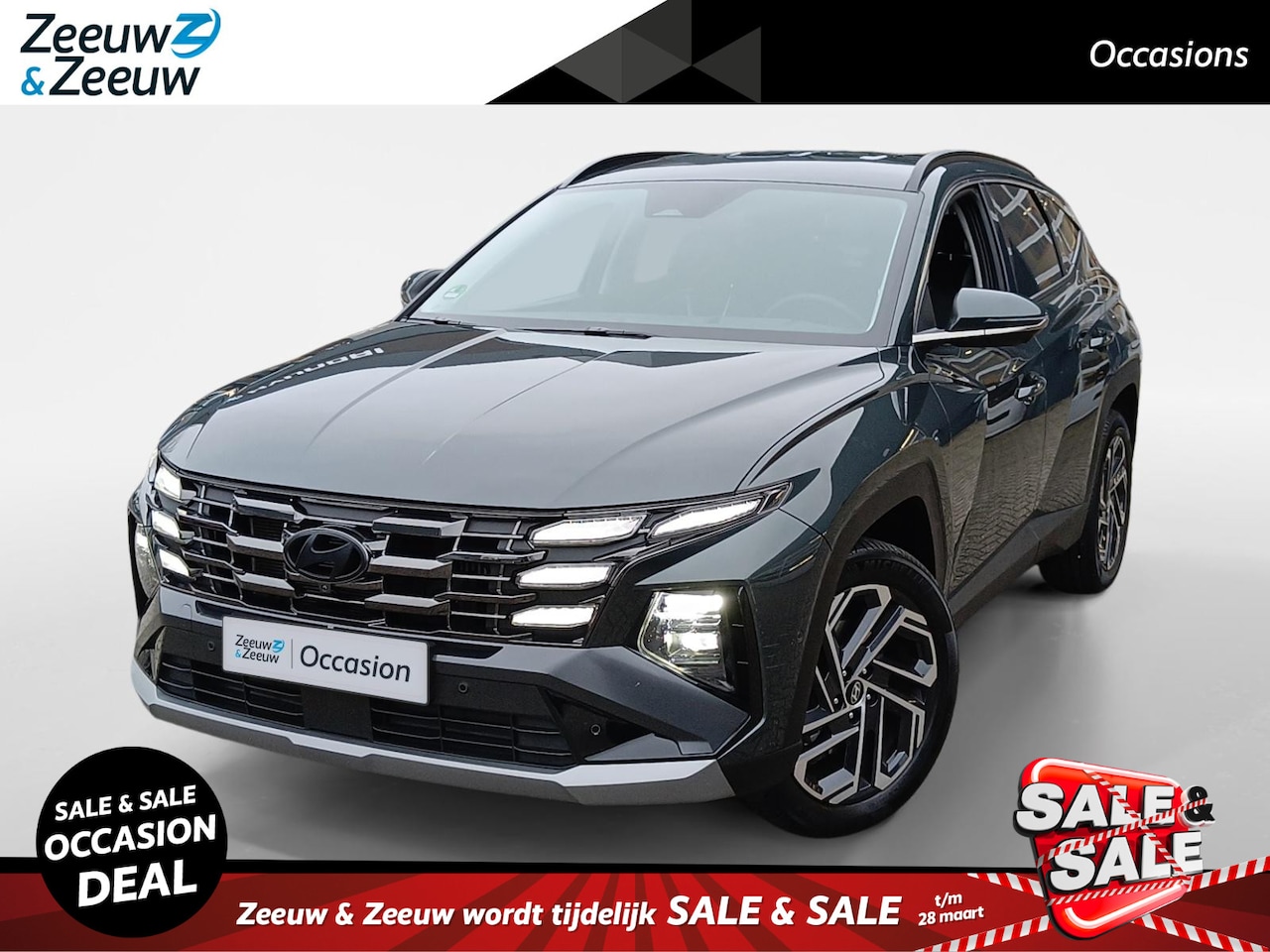 Hyundai Tucson - 1.6 T-GDI PHEV Premium | 1ste eigenaar! | Stoel + stuurverwarming | Leder | 360 graden Cam - AutoWereld.nl