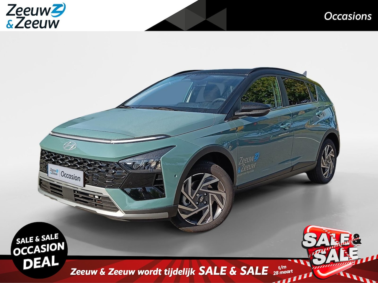 Hyundai Bayon - 1.0 T-GDI Premium Sky AUTOMAAT | NAVIGATIESYSTEEM | - AutoWereld.nl