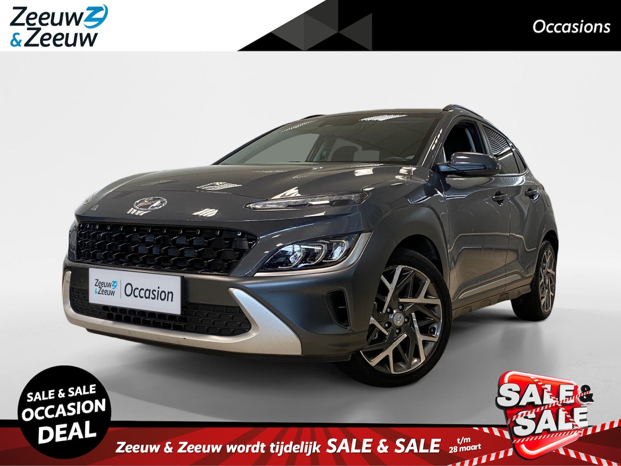 Hyundai Kona - 1.6 HYBRID | FASHION | AUTOMAAT | HEAD-UP | KRELL AUDIO | - AutoWereld.nl