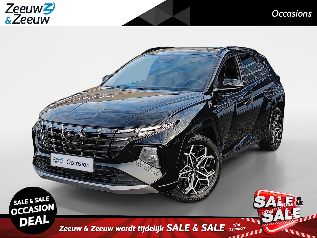 Hyundai Tucson - 1.6 T-GDI PHEV N Line Edition Sky 4WD Panoramadak - AutoWereld.nl