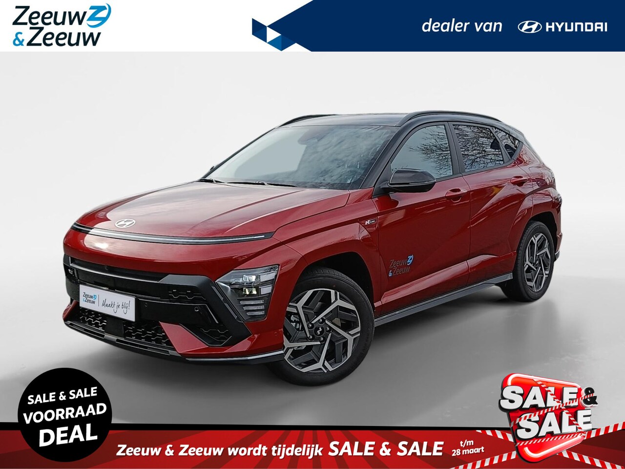 Hyundai Kona - 1.6 GDI HEV N Line Two Tone | PRIJS INCL KLEURKEUZE | 4.000EUR KORTING! | NIEUWE AUTO 2026 - AutoWereld.nl