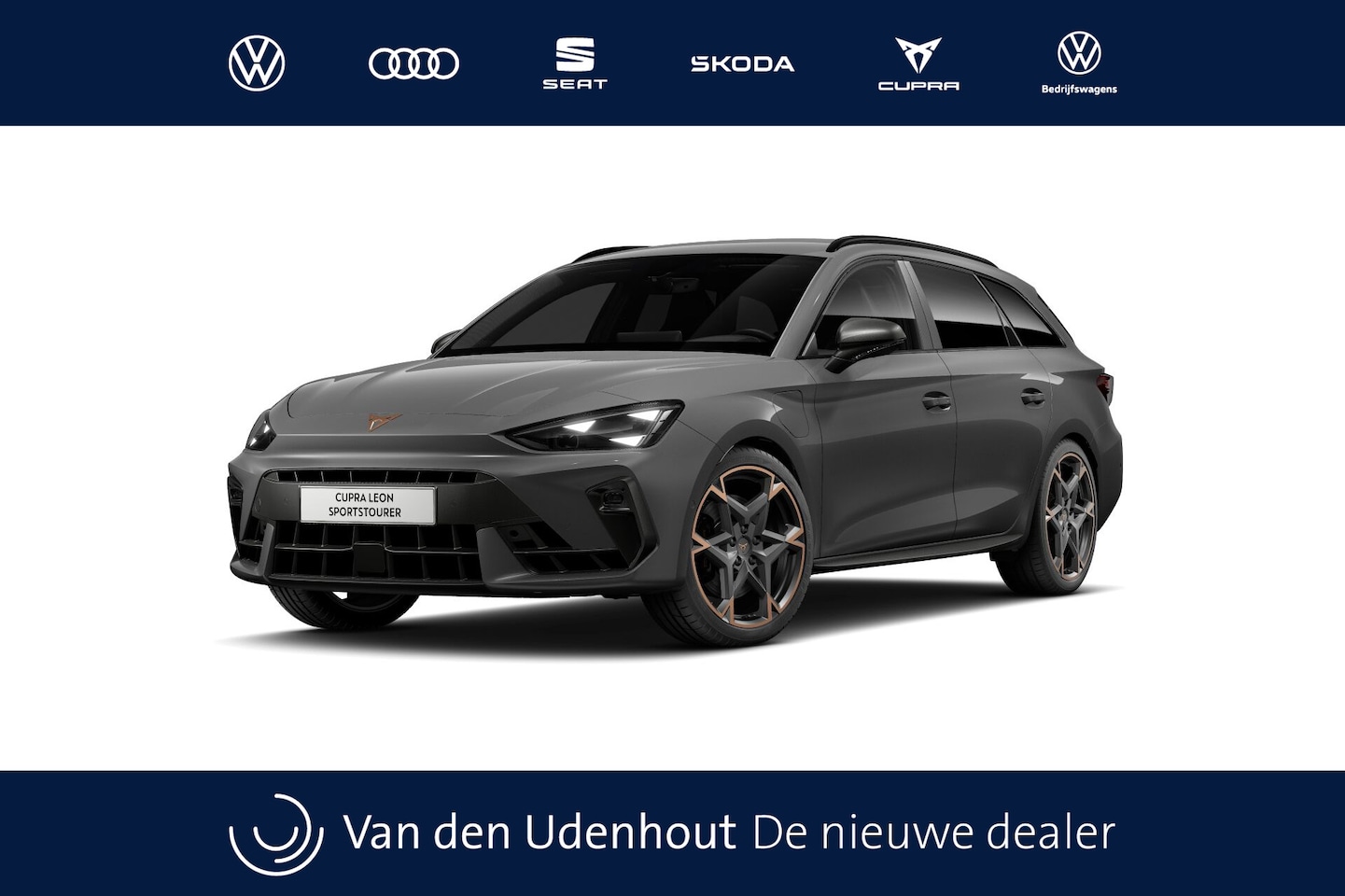 CUPRA Leon Sportstourer - 1.5 TSI e-Hybrid 272 6DSG VZ Performance | Achteruitrijcamera | Digitaal instrumentenpanee - AutoWereld.nl