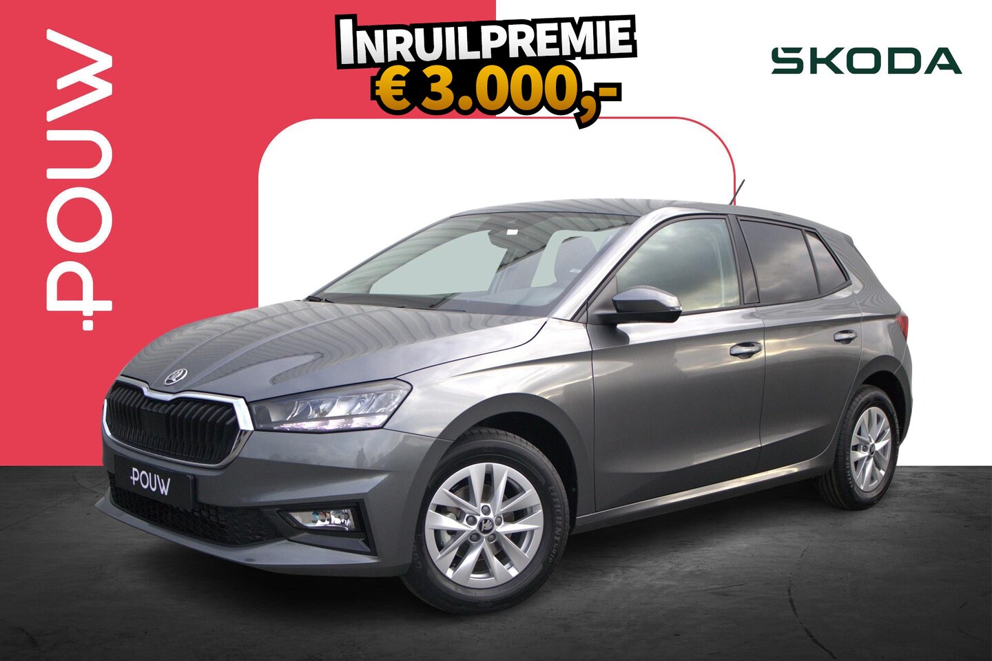 Skoda Fabia - 1.0 TSI 95pk Selection | 15" Velgen | Getint Glas - AutoWereld.nl