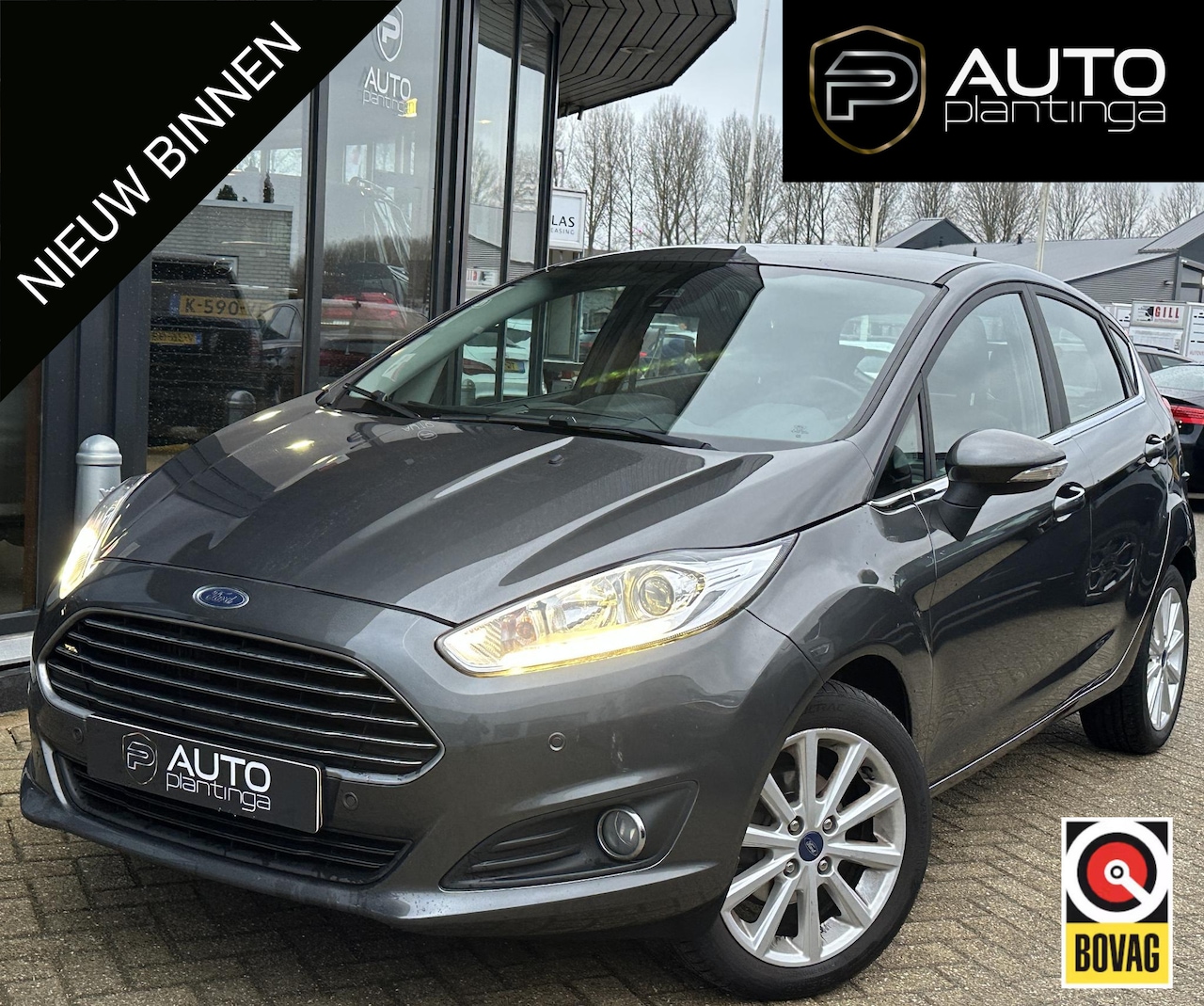 Ford Fiesta - 1.0 EcoBoost Titanium 101PK | Zeer Nette Staat | NL AUTO | Parkeersensoren voor en achter - AutoWereld.nl