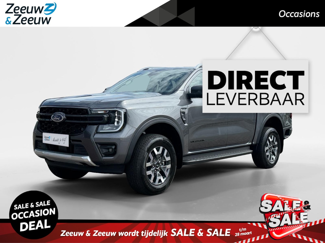 Ford Ranger - Wildtrak Double Cab 2.3 PHEV 205 kW/278 pk Automaat | | € 10.000 BPM Voordeel - Uit Voorra - AutoWereld.nl