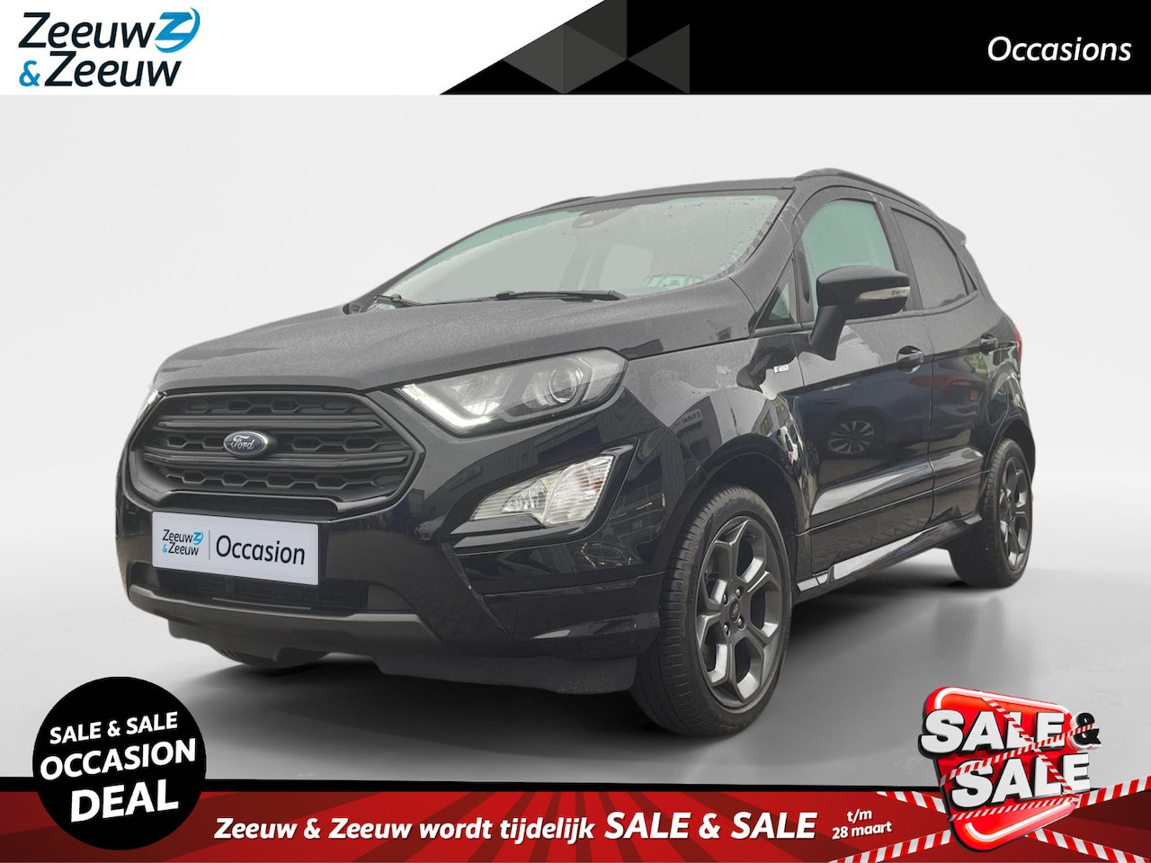 Ford EcoSport - 1.0 EcoBoost ST-Line | Metaallak | Lm velgen | Winterpack | Carplay - Android - AutoWereld.nl