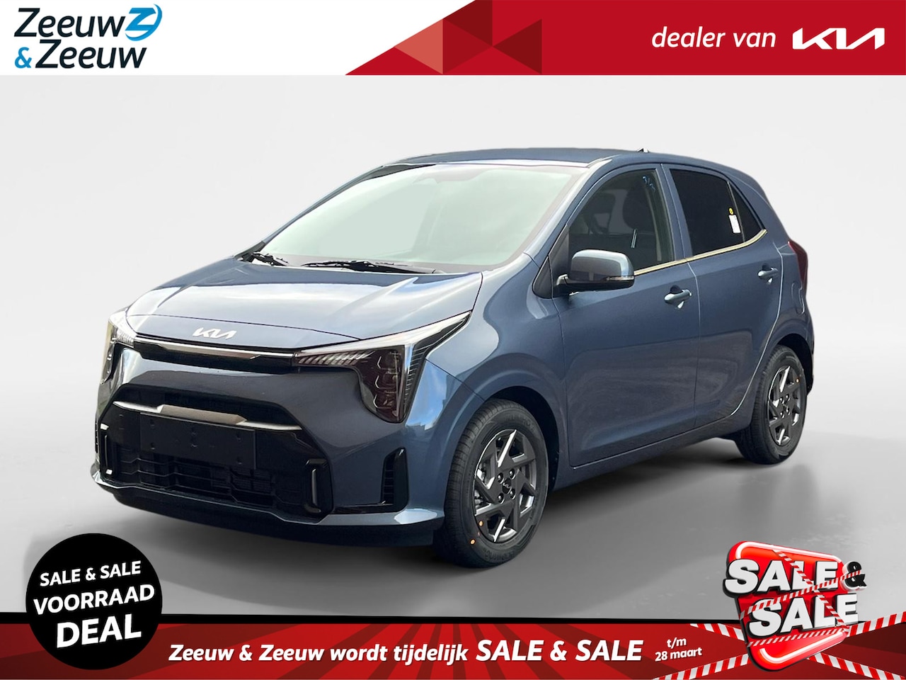 Kia Picanto - 1.0 DPI DynamicPlusLine | bel voor info | Elektrisch inklapbare buitenspiegels | 14" licht - AutoWereld.nl