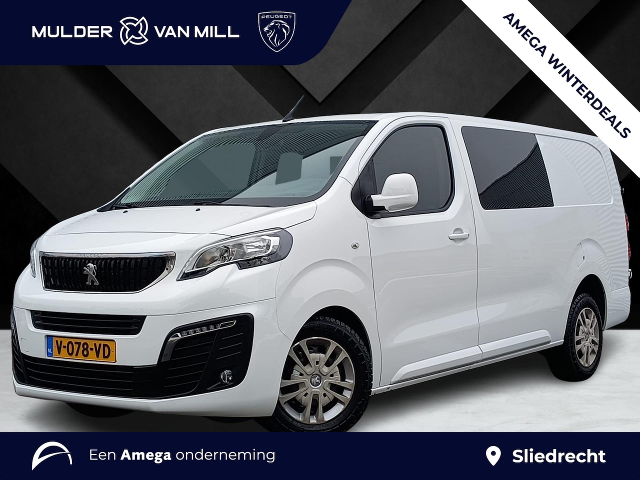 Peugeot Expert - DC Premium Pack 2.0 BlueHDi 180pk EAT6 | DUBBELE CABINE! | NAVI | TREKHAAK | AIRCO | CRUIS - AutoWereld.nl