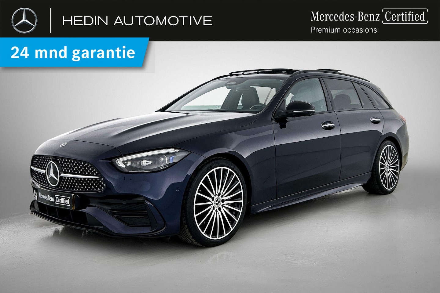 Mercedes-Benz C-klasse Estate - C 180 Automaat AMG Line | Premium Plus Pakket | Nightpakket | Panoramadak | Head-Up | Keyl - AutoWereld.nl