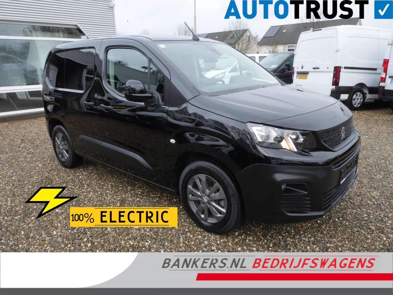 Peugeot e-Partner - Asphalt, 50 kWh, L1, Airco - AutoWereld.nl