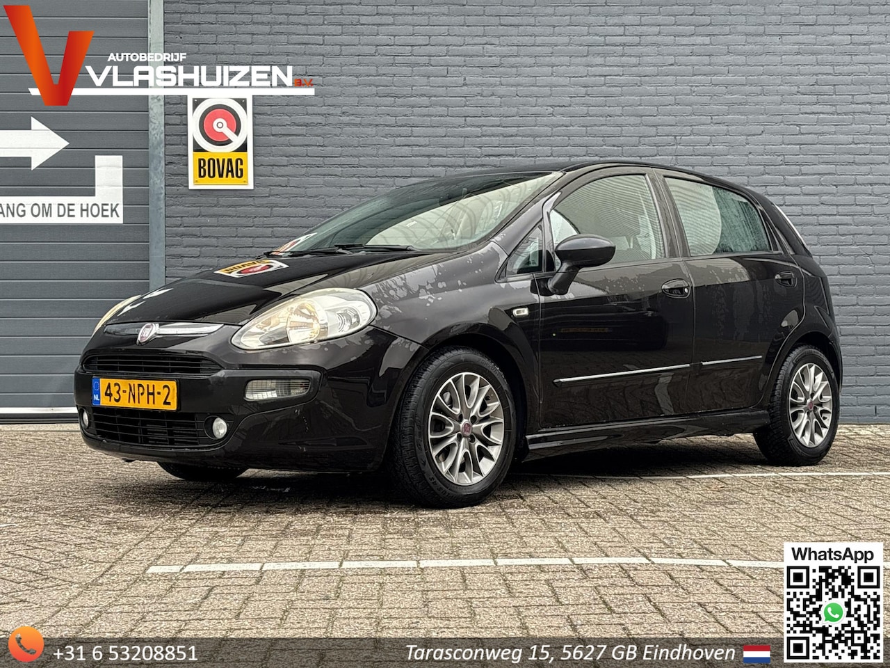 Fiat Punto Evo - 1.3 M-Jet Dynamic | Climate | Cruise | Navi | Trekhaak | - AutoWereld.nl