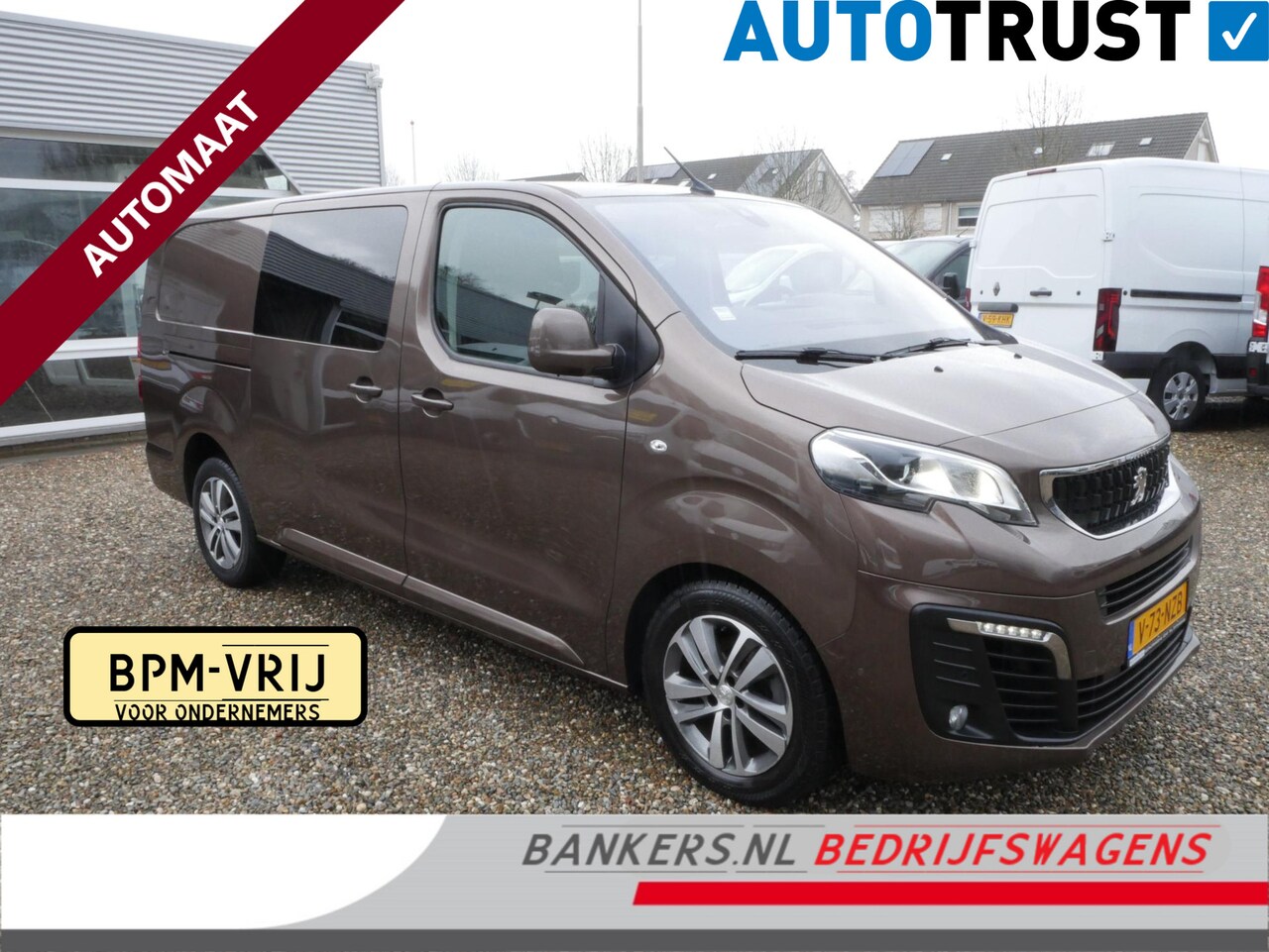 Peugeot Expert - 2.0 BlueHDI 180PK, L3, Dubbel Cabine, Automaat, 2 x Schuifdeur, Airco - AutoWereld.nl