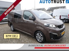 Peugeot Expert - 2.0 BlueHDI 180PK, L3, Dubbel Cabine, Automaat, 2 x Schuifdeur, Airco