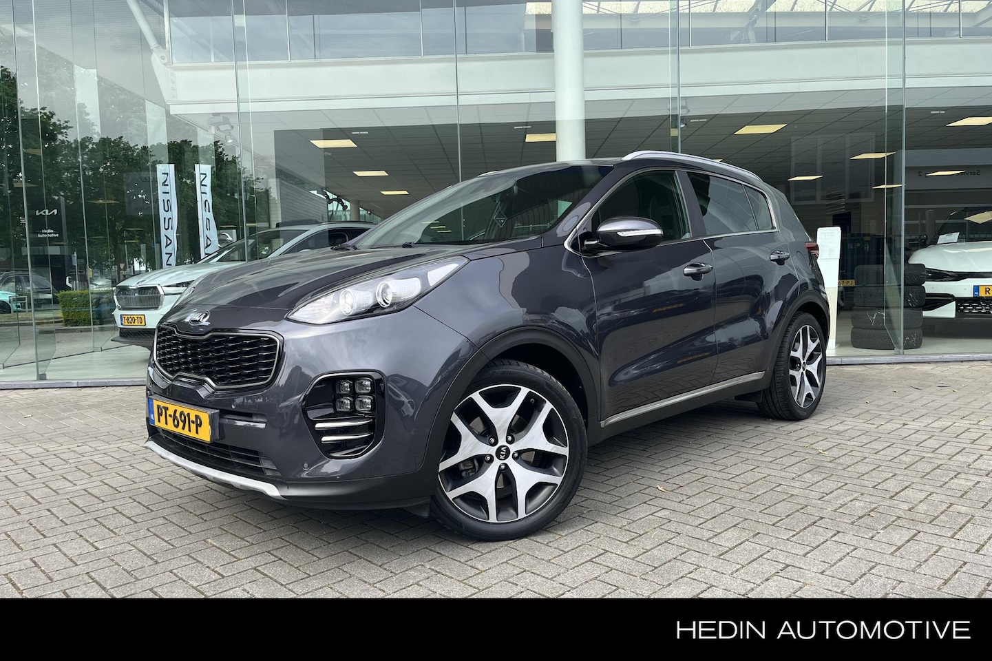 Kia Sportage - 1.6 T-GDI GT-Line Nav | Climate Control | Leder | Stoelverwarming | Lane Assist | Trekhaak - AutoWereld.nl