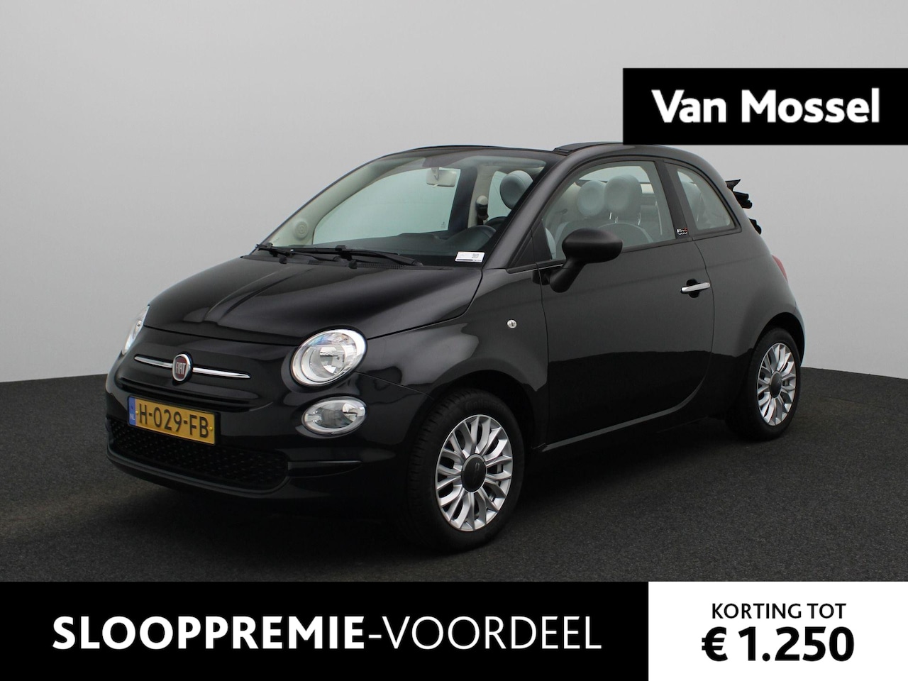Fiat 500 C - 1.2 Young CABRIOLET | NAVIGATIE | AIRCO | BLUETOOTH - AutoWereld.nl