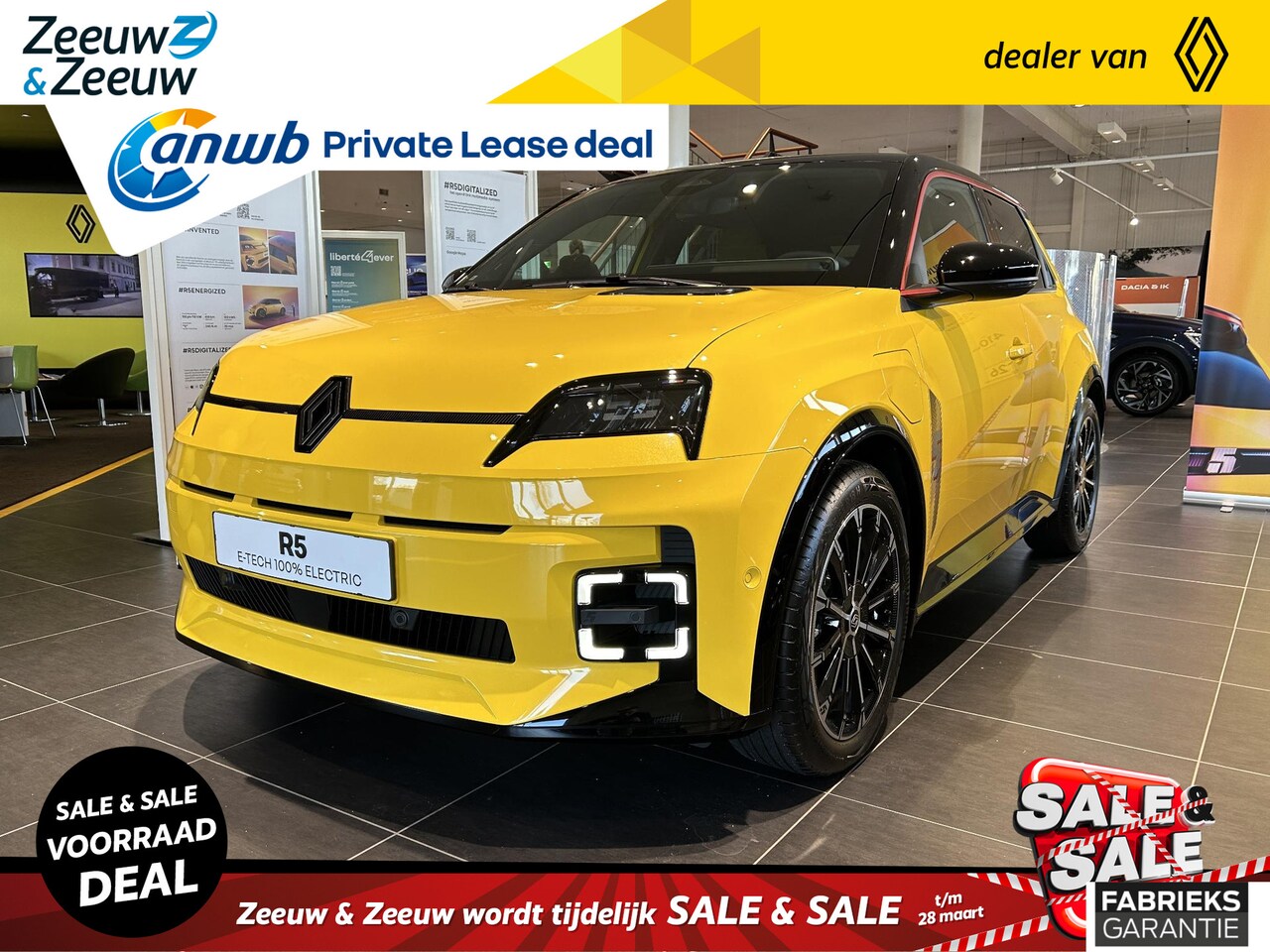 Renault 5 - comfort range iconic cinq 52 kWh | De nieuwe Renault 5 | Auto van het Jaar 2025 | Nu bij Z - AutoWereld.nl