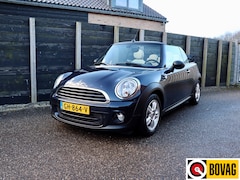 MINI Cabrio - 1.6 One Chili leder, stoelverwarming, climate contr
