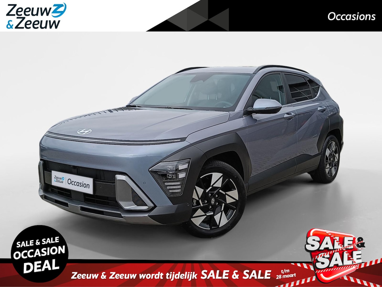 Hyundai Kona - 1.6 GDI HEV Premium LUXSTE UITVOERING! |16.000km! | 1e EIGENAAR - AutoWereld.nl