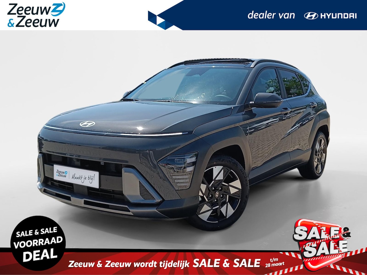 Hyundai Kona - 1.6 GDI HEV Premium Sky | PRIJS INCL. ACTIE KORTING 5000,- | DIVERSE KLEUREN NAAR KEUZE - AutoWereld.nl