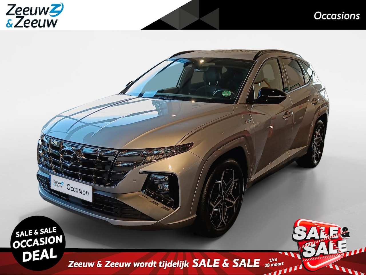 Hyundai Tucson - 1.6 T-GDI PHEV N Line 4WD | Elektrische stoelverstelling | 360 graden camera | NL auto | - AutoWereld.nl