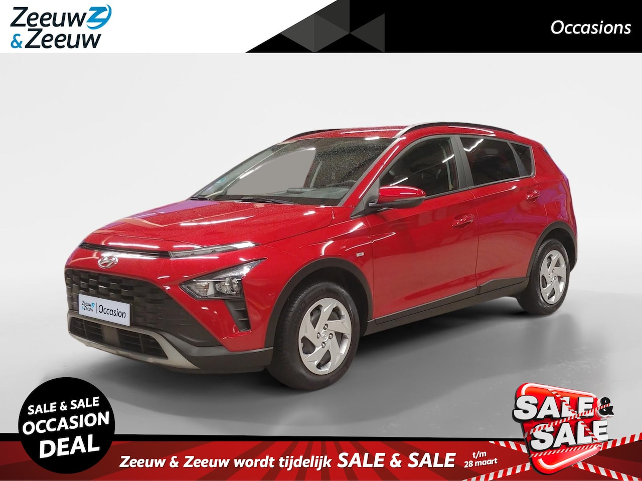 Hyundai Bayon - 1.0 T-GDI i-Motion | Cruise control | Airco | Privacy glass | - AutoWereld.nl