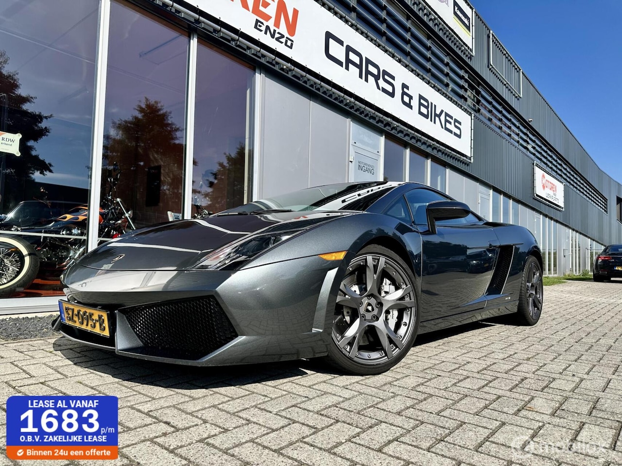Lamborghini Gallardo - 5.2 V10 LP560-4 e-gear FACELIFT GRIGIO - AutoWereld.nl