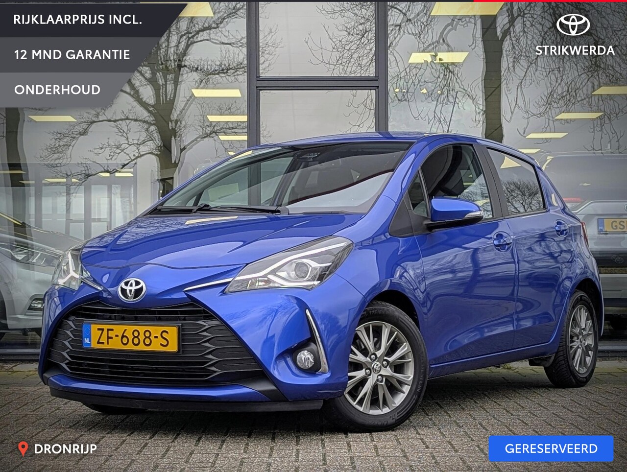 Toyota Yaris - 1.5 VVT-i Dynamic | Automaat | Cruise control | Climate control | Camera | Navi | Keyless - AutoWereld.nl