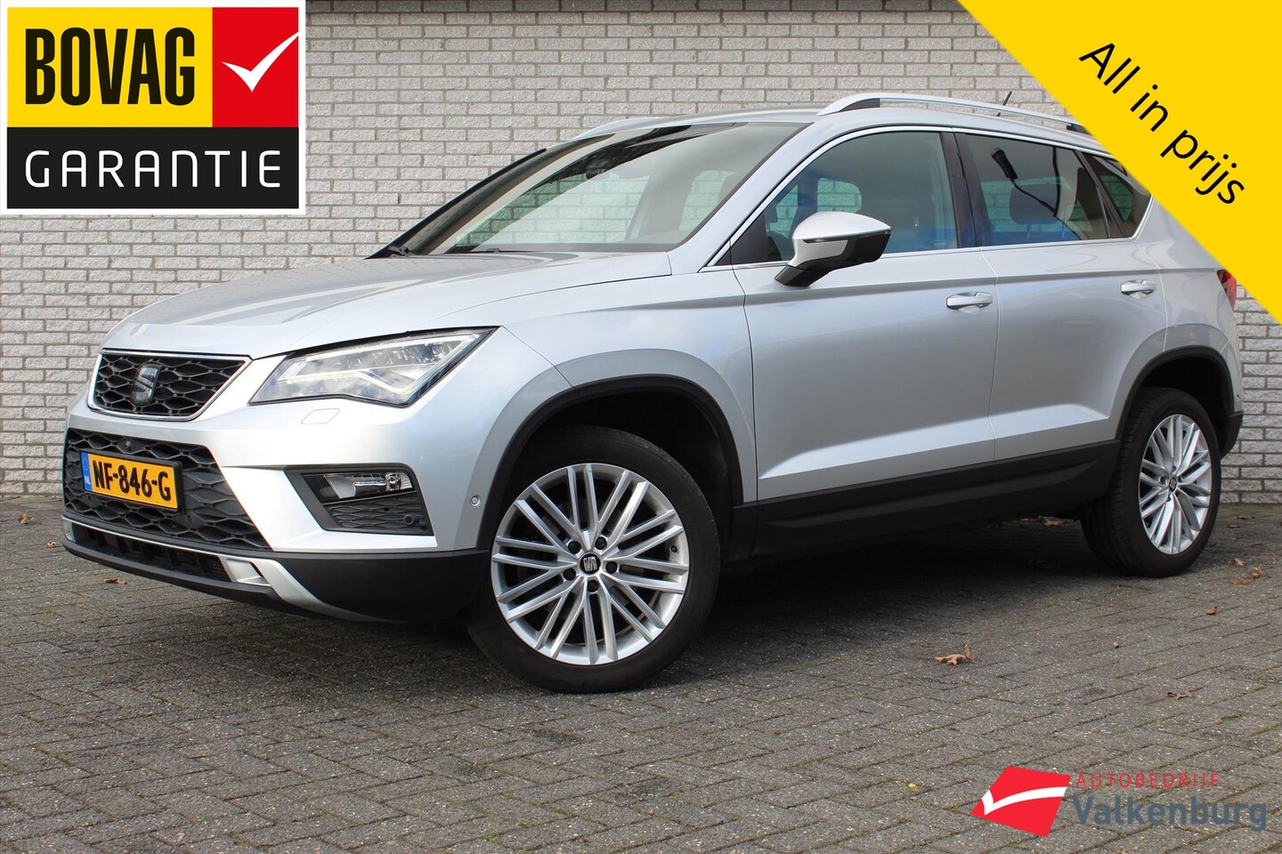 SEAT Ateca - 1.4 EcoTSI Xcellence | Aut. wegklapbare trekhaak | 360º Camera | Stoelverw. | Elektrische - AutoWereld.nl