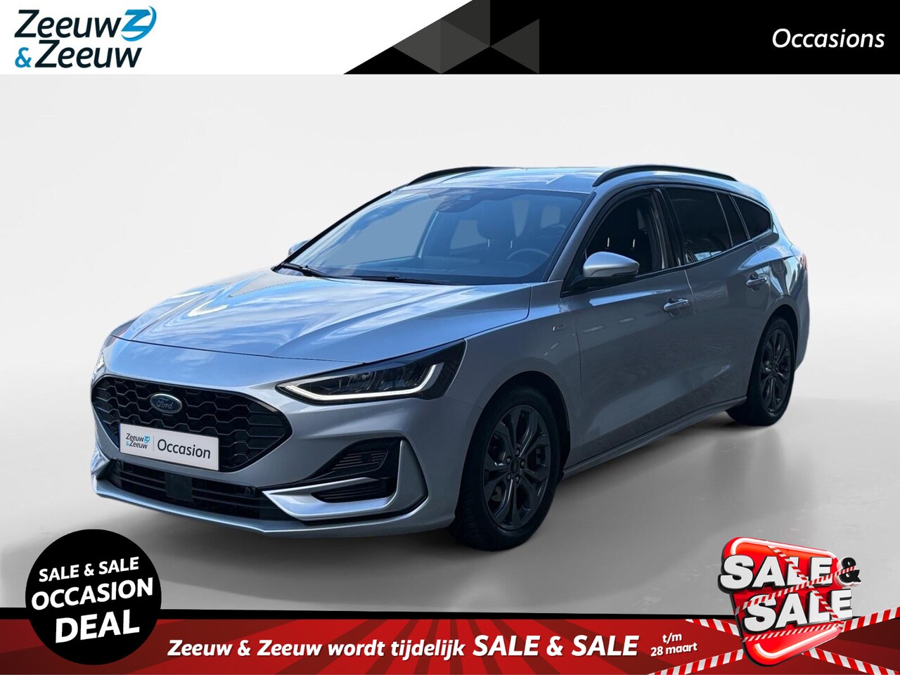 Ford Focus Wagon - 1.0 EcoBoost Hybrid ST Line | Navigatie | Stoel/Stuur/voorruitverwarming | Climate Control - AutoWereld.nl