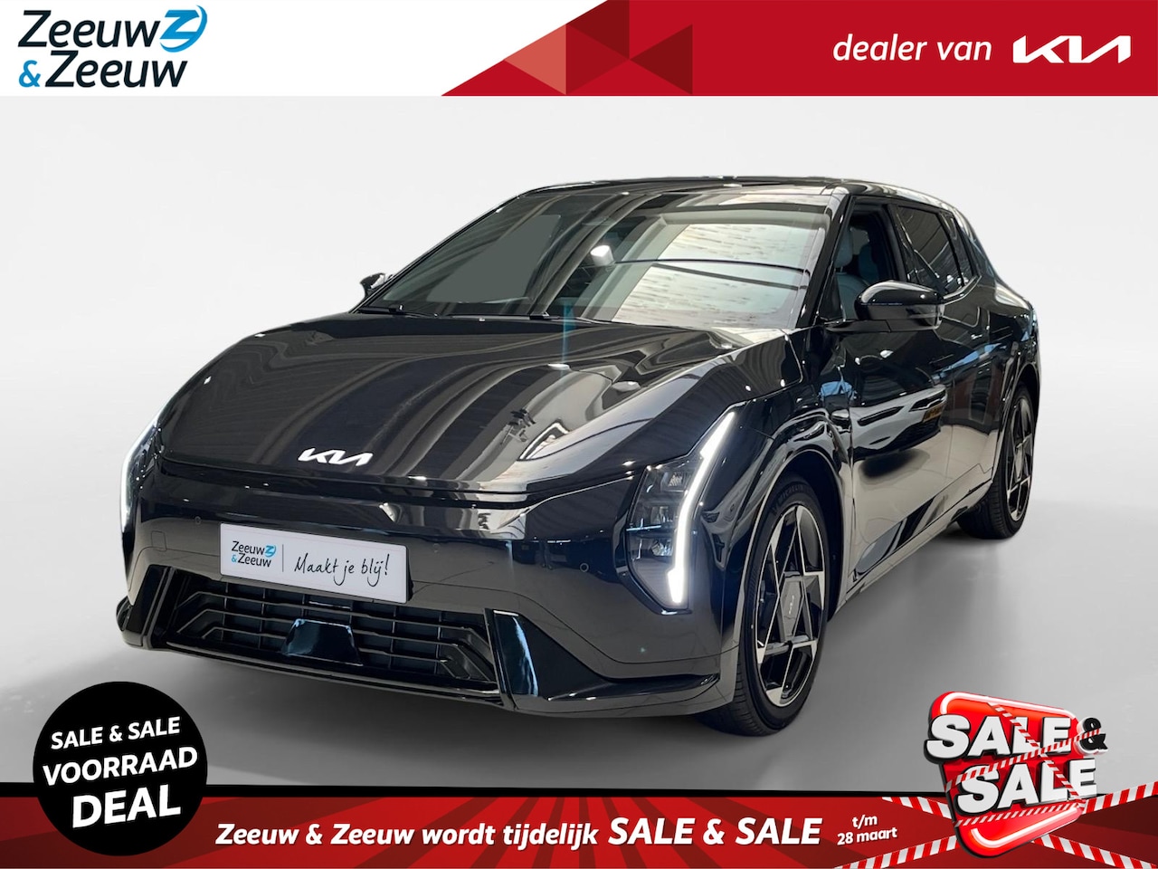 Kia EV4 - GT-Line Business Edition 81.4 kWh | NIEUW MODEL | 595 km WLTP-actieradius | GT-bekleding | - AutoWereld.nl