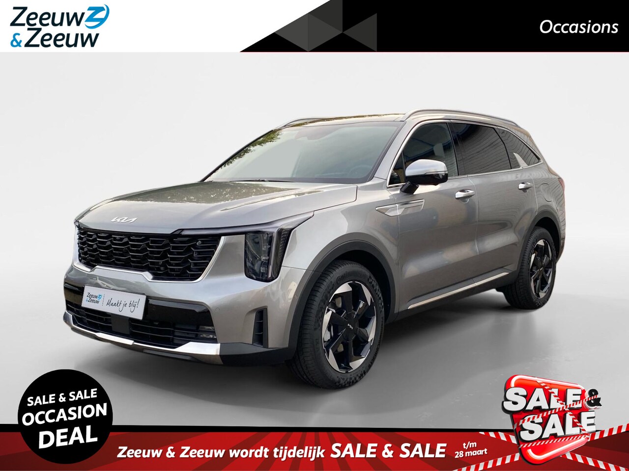 Kia Sorento - 1.6 T-GDi Plug-in Hybrid 4WD ExecutiveLine 7p. | Navigatie | Climate control | Stoel verwa - AutoWereld.nl