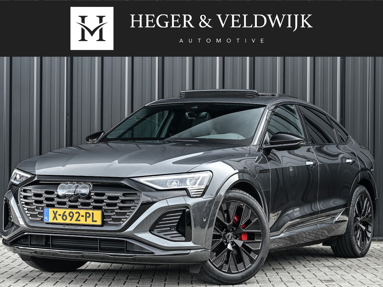 Audi Q8 Sportback e-tron - 55 quattro 408pk S Edition 115 kWh | Panoramadak | S-Seats + Memory | B&O Sound | Camera | - AutoWereld.nl