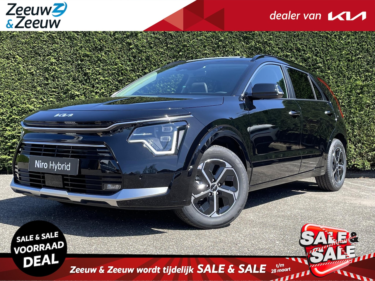 Kia Niro - 1.6 GDi Hybrid DynamicPlusLine | Enkele kleuren op voorraad bel voor info | Incl €3.750,- - AutoWereld.nl